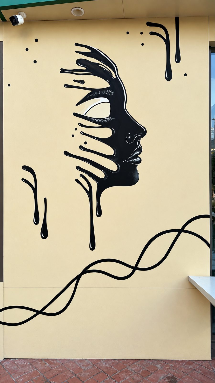 Hand-painted wall mural Dubai — commissioned mural installation by Blenc Art 38